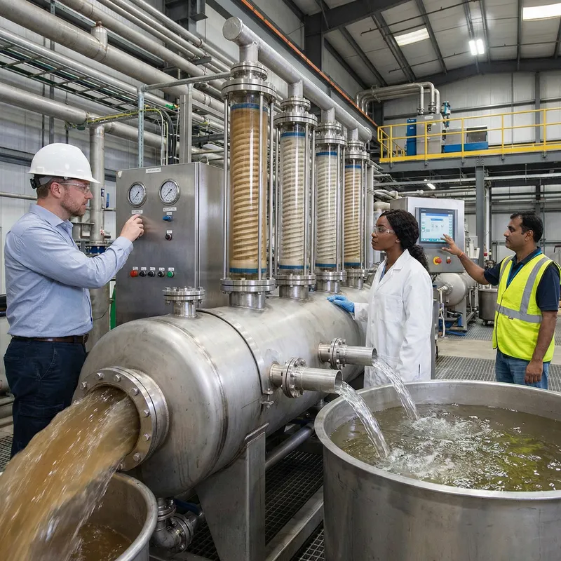 Membrane-Based Liquid Filtration Process Overview