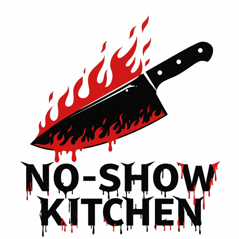 No-Show Kitchen Logo Inspired by Hell's Kitchen