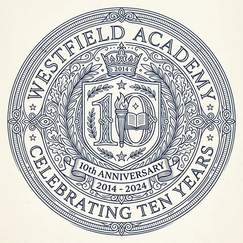 School Emblem Design - 10th Anniversary Celebration