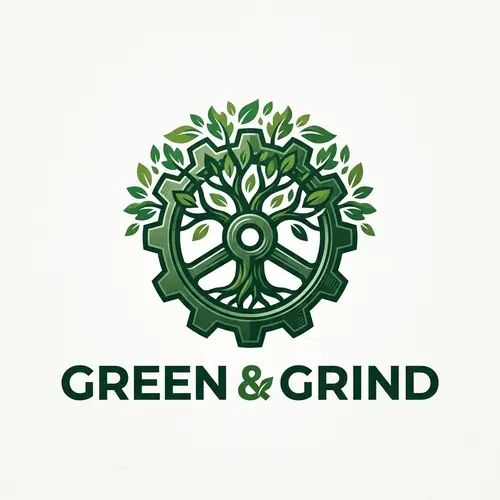 Green & Grind - Professional Logo Design for Your Business