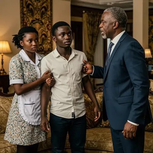 Conflict Between Wealthy Man and Young Couple