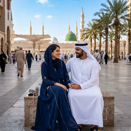 South Asian Couple in Madinah | Laiba & Asad