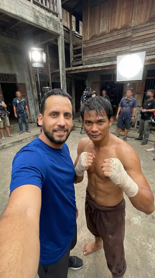 Epic Selfie with Tony Jaa from Ong-Bak