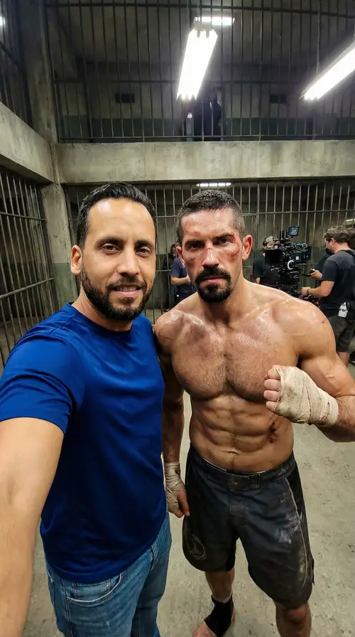 Epic Selfie with Scott Adkins from Undisputed 2