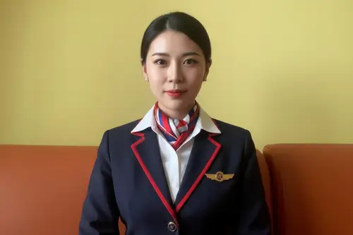 Air China Female Stewardess Uniform