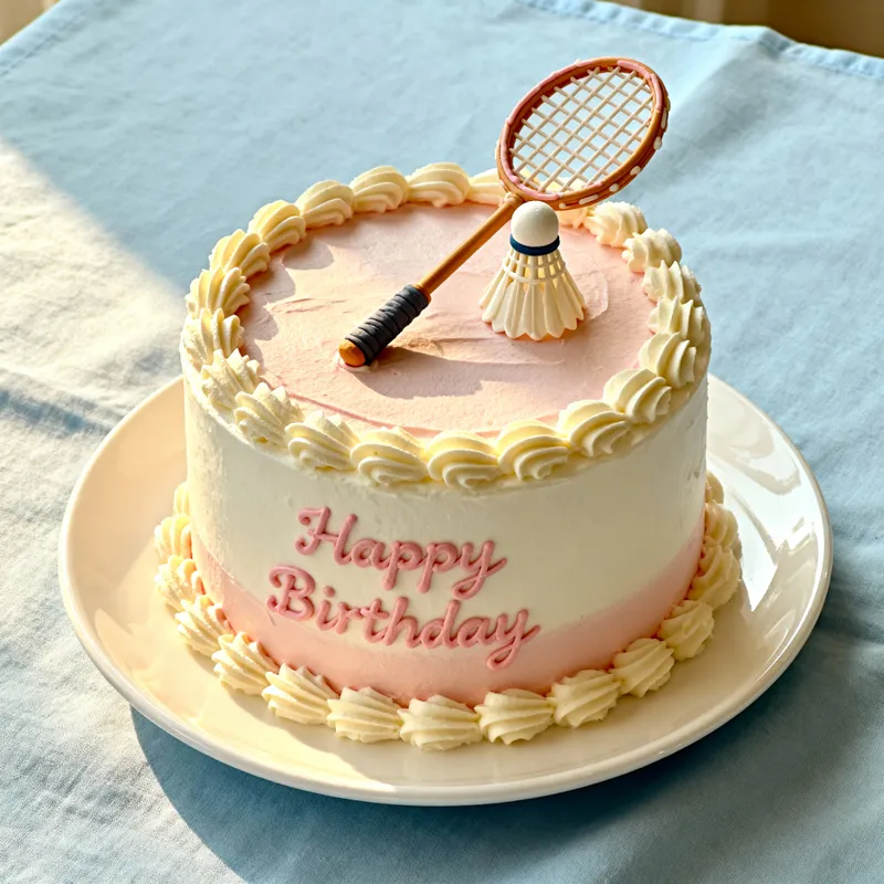 Badminton Birthday Cake Ideas