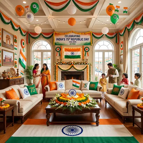 Republic Day Interior Design: Celebrating with National Colors