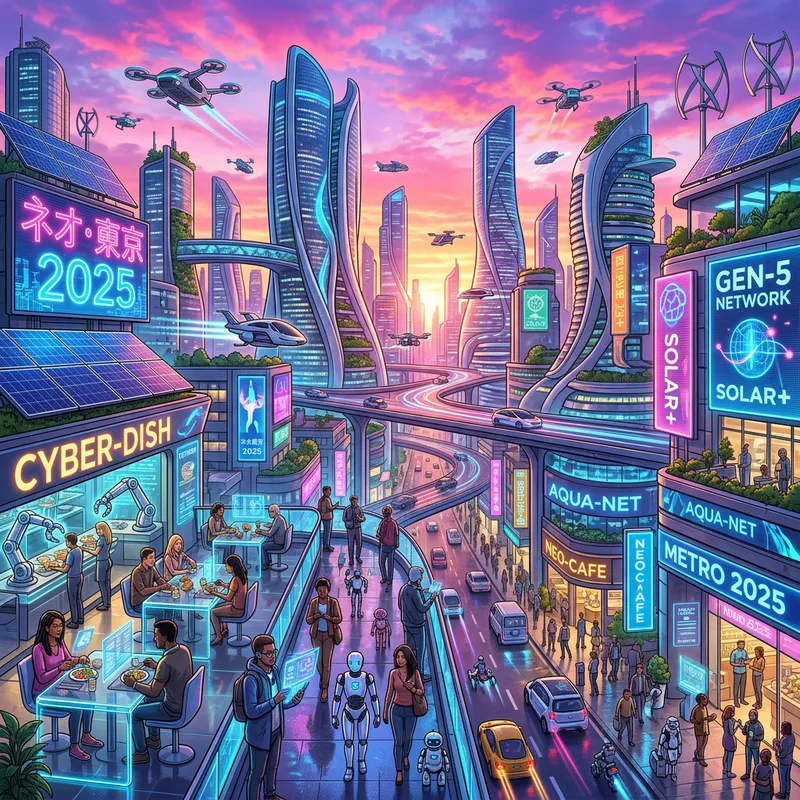 Futuristic City 2025: Urban Innovation