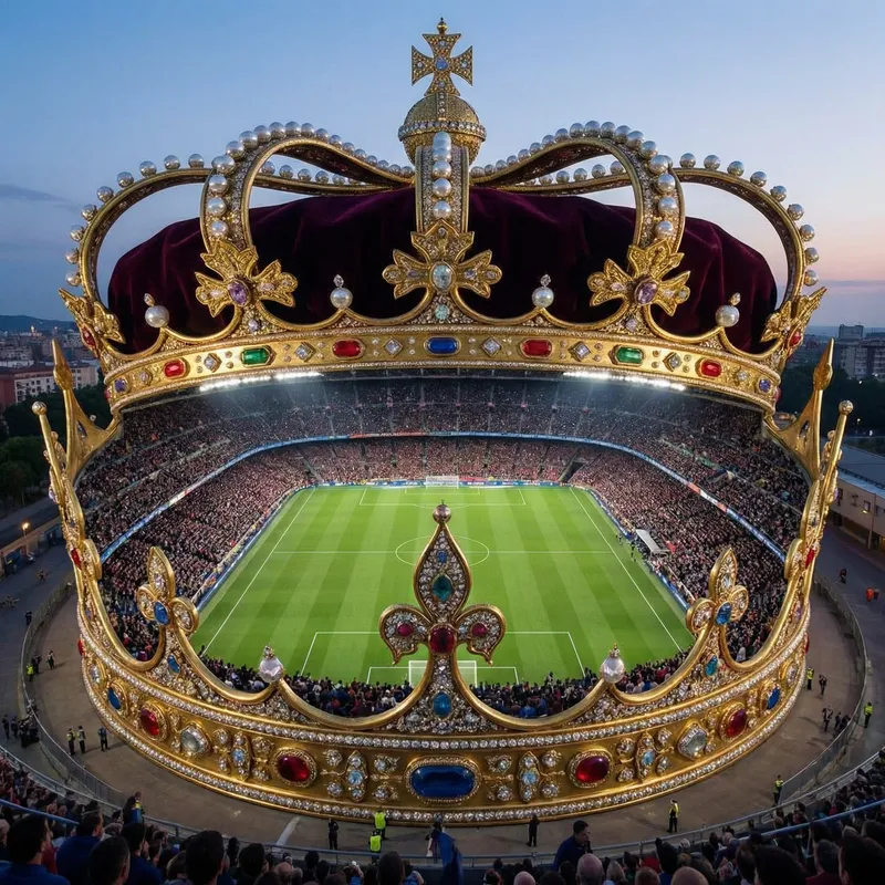 Royal Crown Design Soccer Field