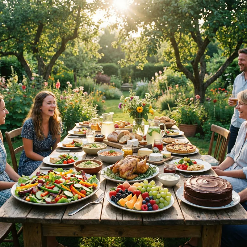 Delicious Outdoor Picnic Table Ideas