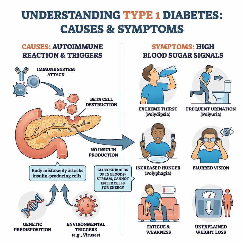 Understanding Type 1 Diabetes: Causes and Symptoms