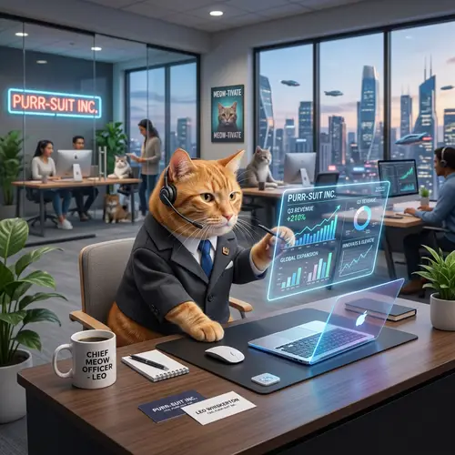 The Entrepreneurial Cat Inspiration