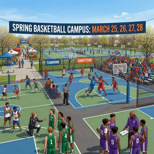 Basketball Sports Campus | March 25-28 Drills & Matches Event