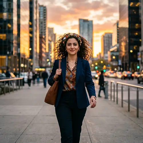 Professional Business Woman Portrait | Thoughtful & Confident