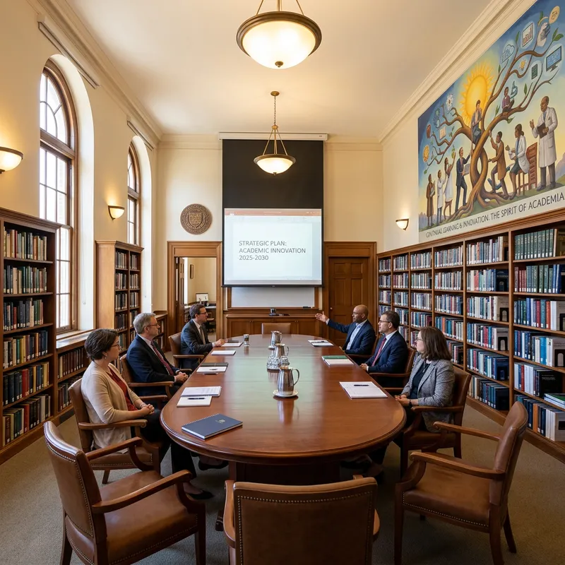 Institutional Management & Academic Excellence - Inspiring Image