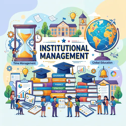 Educational Institutional Management Illustration
