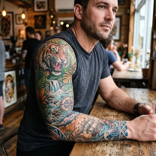 Realistic Colour Tattoo Designs