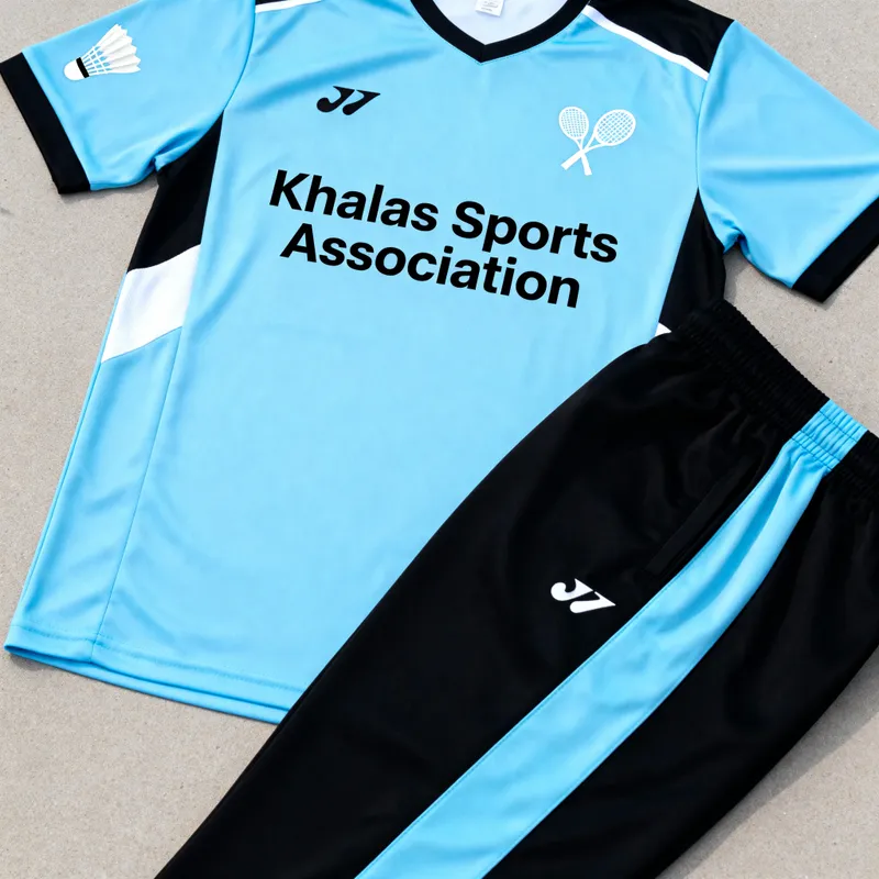 Khalas Sports Association Badminton Jersey Set