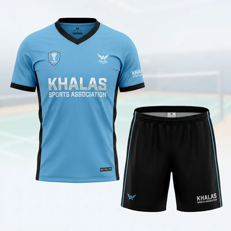 Khalas Sports Association Badminton Jersey Set