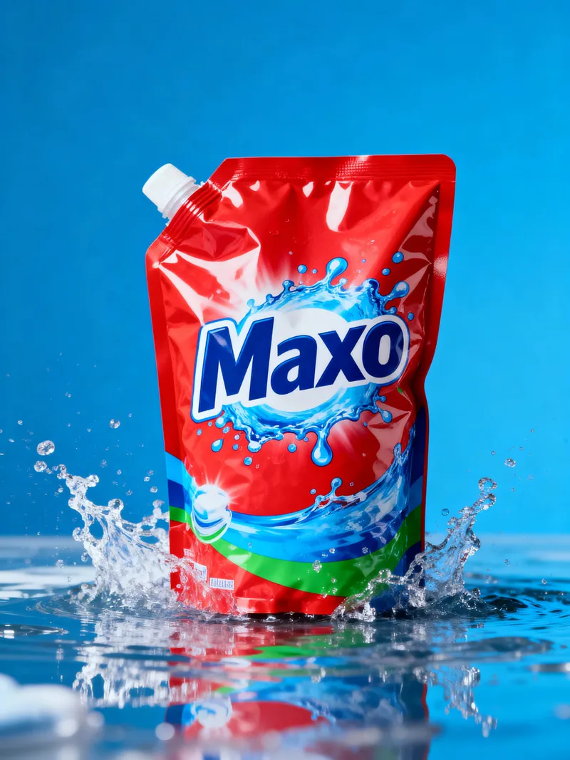 Vibrant Laundry Detergent Packaging Design