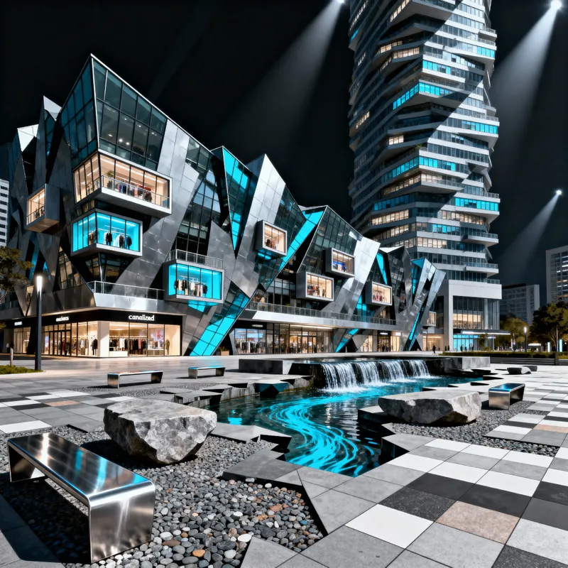 Channeled Chaos: Architectural Shopping Center Design