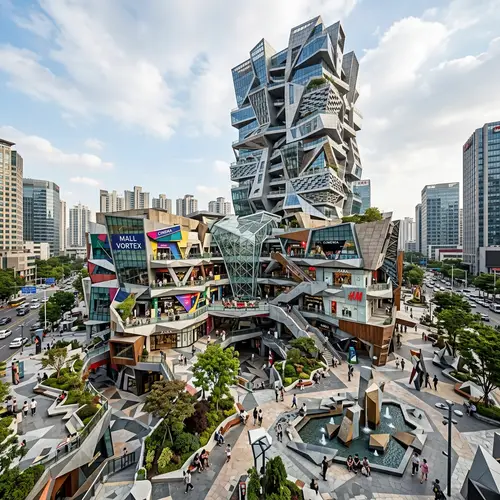 Channeled Chaos: Architectural Shopping Center Design