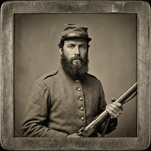 1850s Soldier Portrait Photography