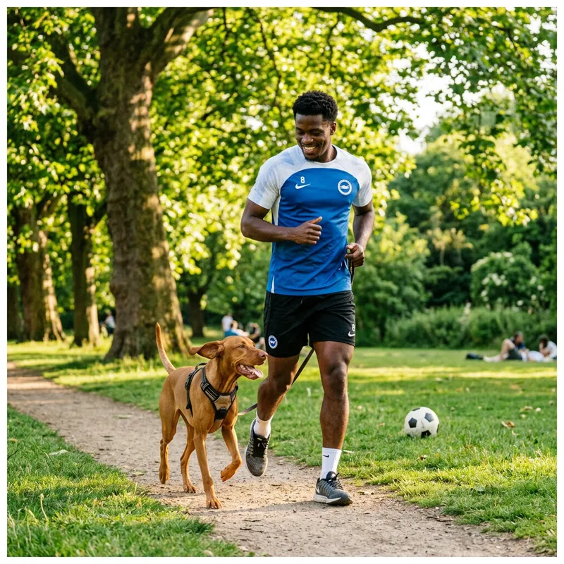 Cristiano Ronaldo Walking His Dog - Stroll in the Park