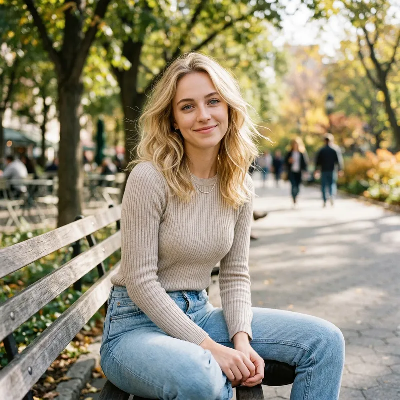 Stunning Skinny Blonde with Blue Eyes Stunning Skinny Blonde with Blue Eyes