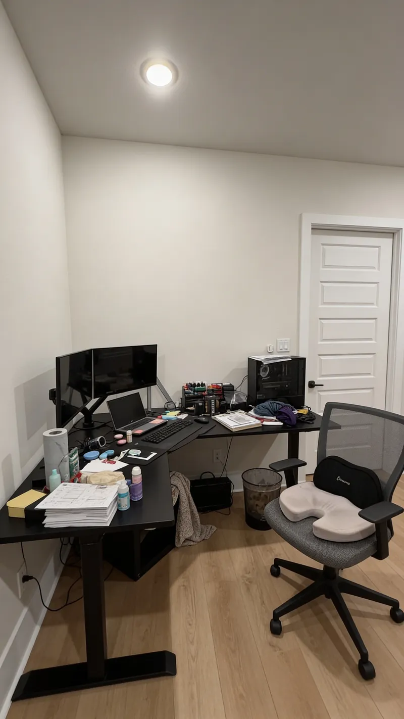 Organize Your Workspace: Move Monitors & Laptops