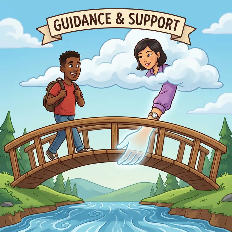 Navigating Life's Bridges: A Supportive Journey