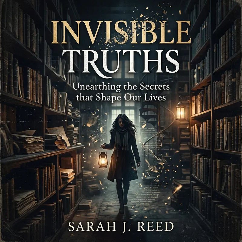 Invisible Truths Book Cover - Explore the Mystery