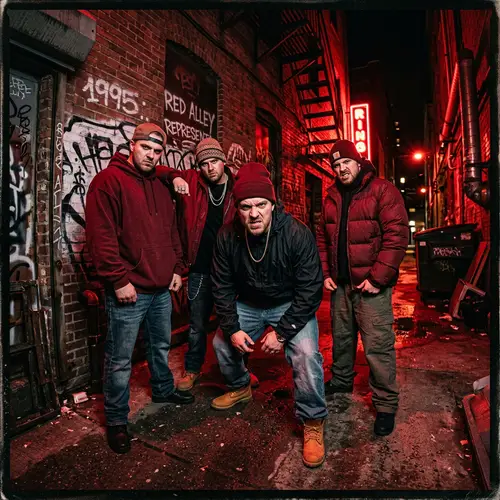 Urban Streetwear Photography: Glokk40Spazz-Inspired Album Cover Art