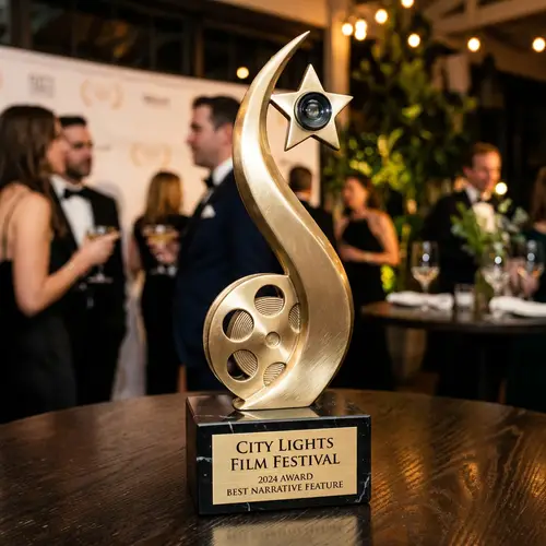 Film Festival Award Trophy – Celebrate Excellence