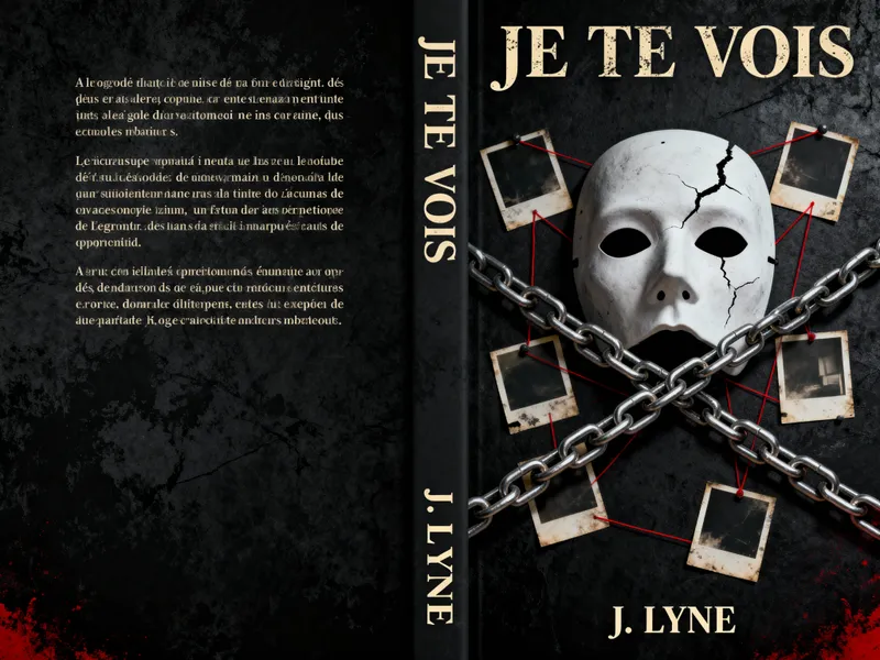 Je Te Vois: Dark Psychological Thriller Book Cover