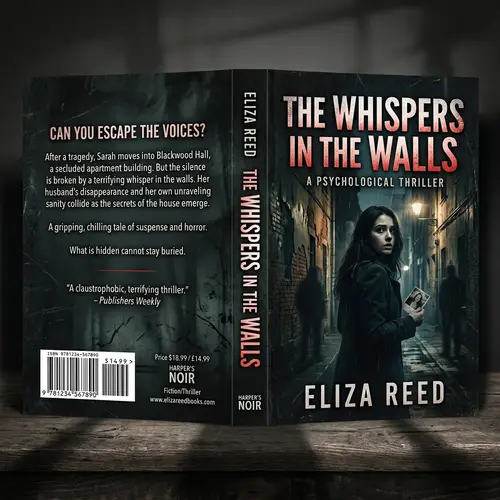 Je Te Vois: Dark Psychological Thriller Book Cover