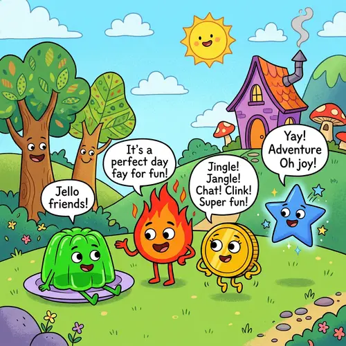 Fun Animated Characters in a Whimsical World