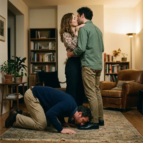 Cuckold Fantasy: Wife, Husband, and Lover Interactions