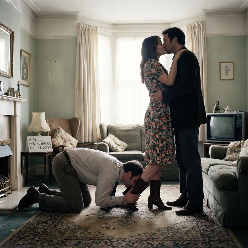 Dramatic Love Triangle: Wife, Husband, and Lover