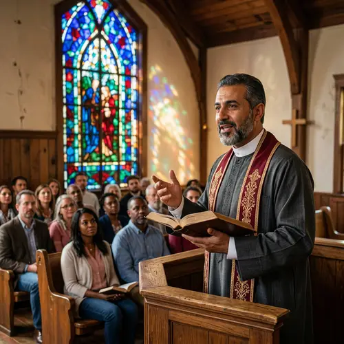 Inspiring Sermon by a Middle-Eastern Preacher