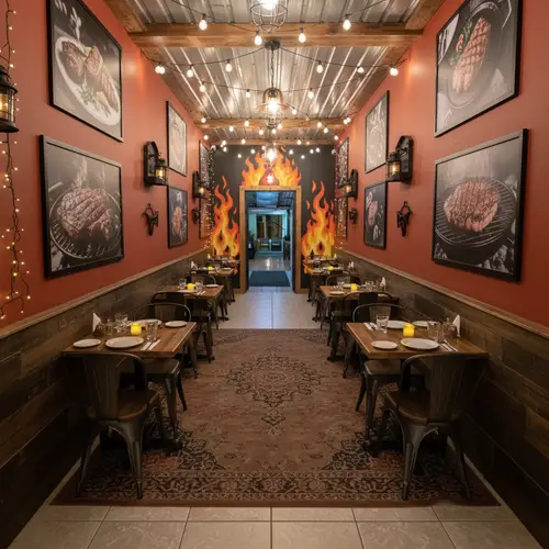 Cozy Grill Restaurant for Romantic Dinners