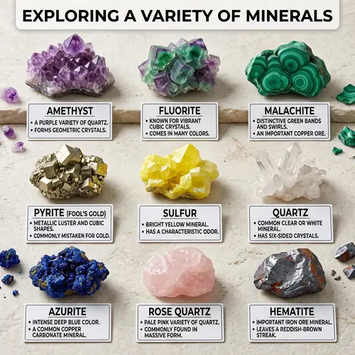 Unique Shapes and Colors of Minerals | Mineral Facts