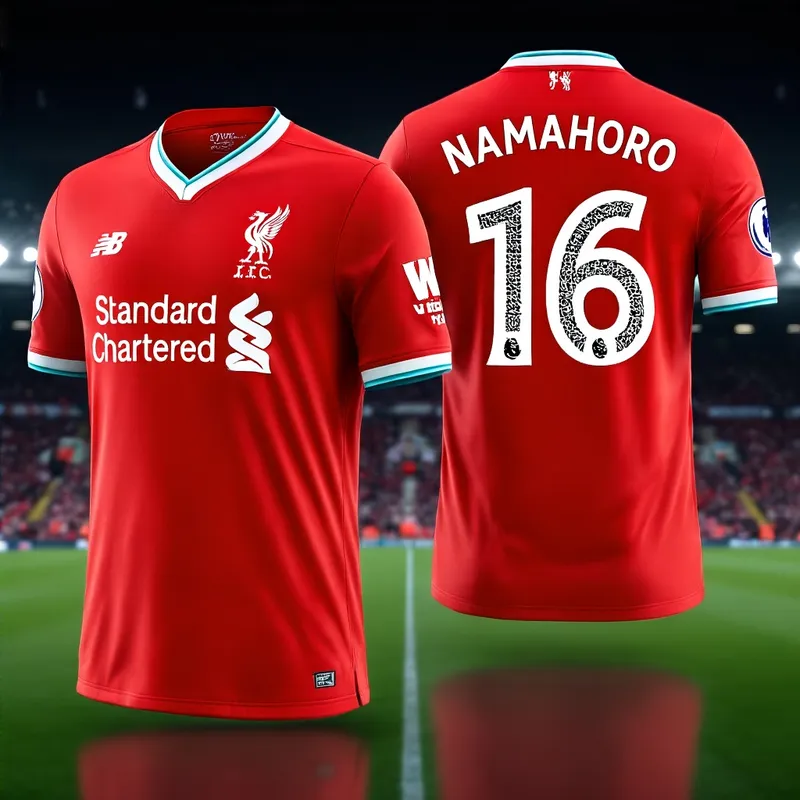 Custom Liverpool Jersey - NAMAHORO 16