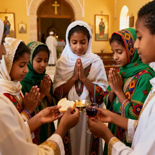 Ethiopian Orthodox Friends Exploring Their Faith Together
