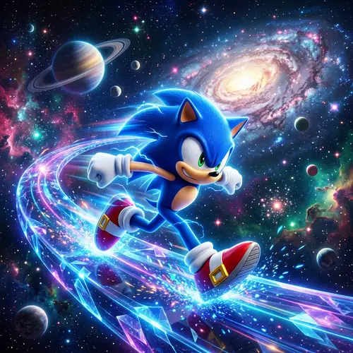 Sonic Character in a Galactic Landscape