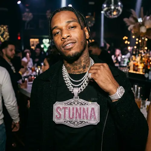 Stunna Diamond Pendant - Iced Out Rapper Chain