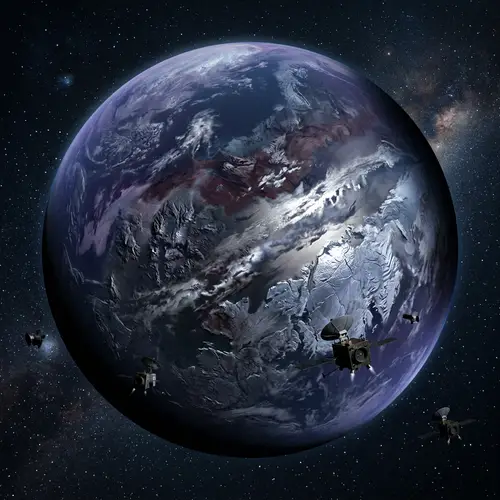 Nibru: Artistic Representation of the Celestial Tenth Planet