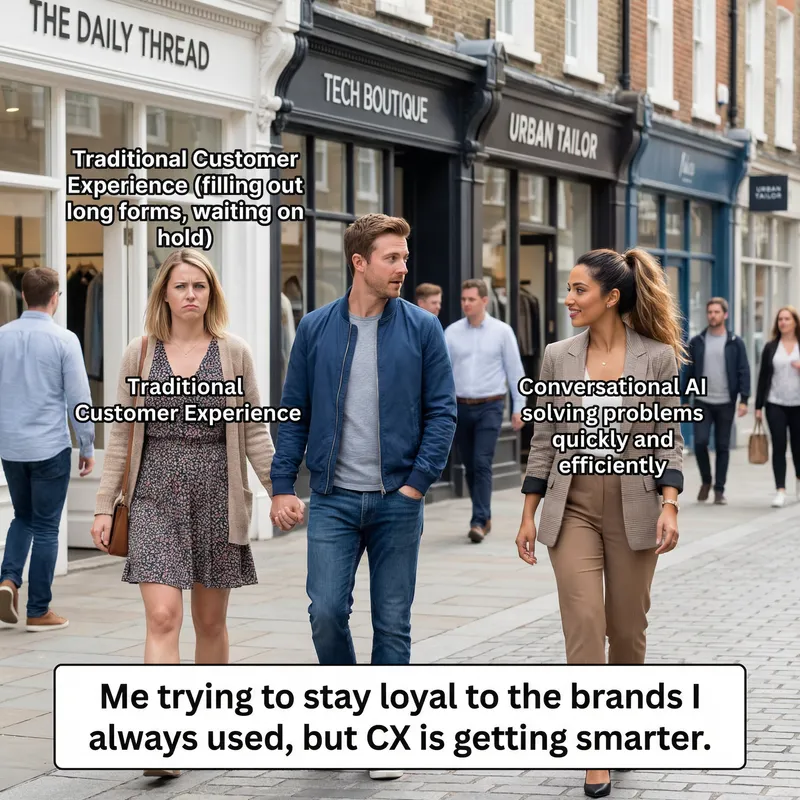 Traditional vs Conversational AI: Customer Loyalty Dilemma Explained