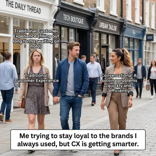 Traditional vs Conversational AI: Loyalty Dilemma Explained