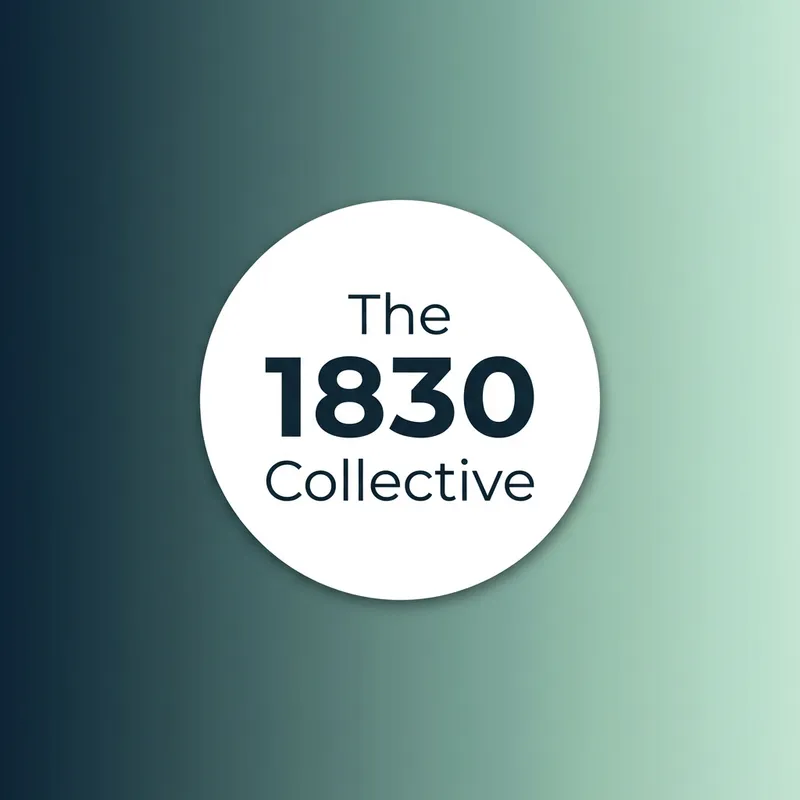 The 1830 Collective | Modern Gradient Circle Design
